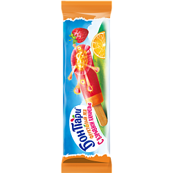 "БОН ПАРИ" фруктовый лед с взрывной карамелью Взрывной ураган